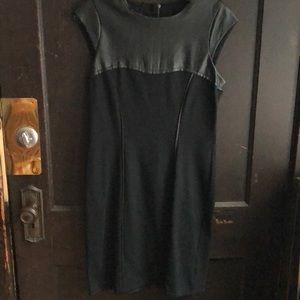New With TAG, leather top dress! Ace Delivery